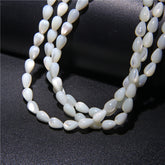 Wholesale Natural Shell Beads Drop-shaped Mother Of Pearl Spacer Bead Handmade Jewelry Making Findings